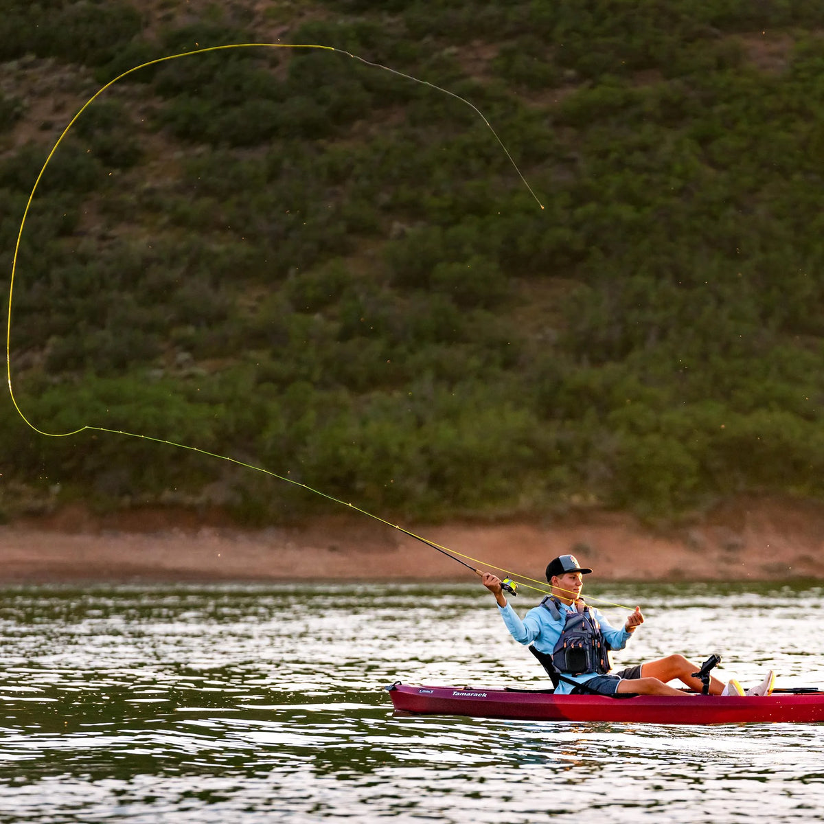 Kayak de pêche Lifetime Tamarack Angler 10 pi, Volcano Fusion (91340)
