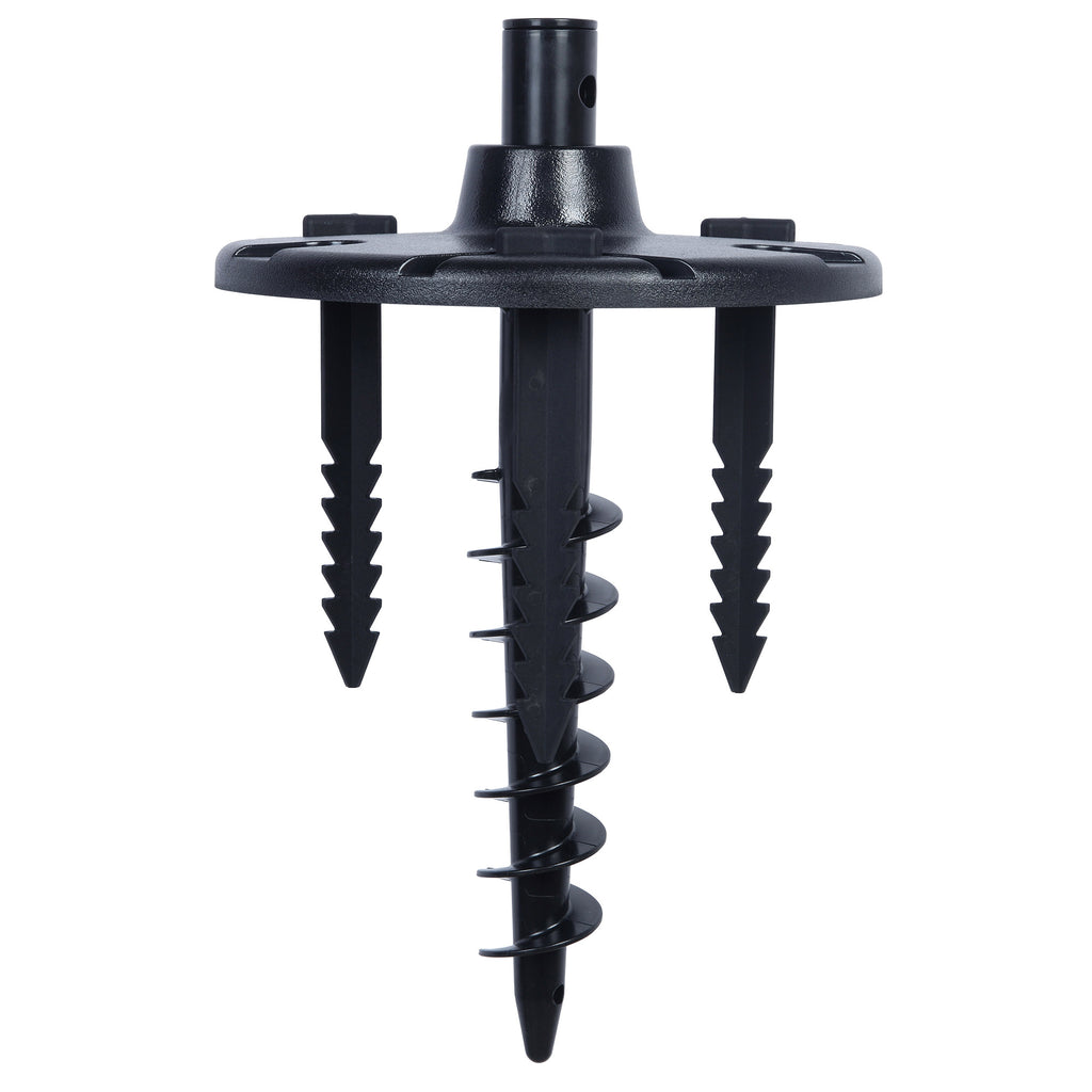 Lampadaire solaire LED d'extérieur Lutec