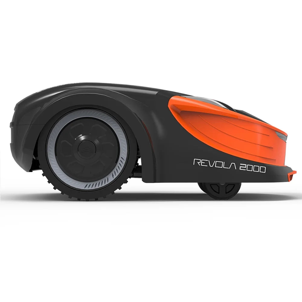 Tondeuse à gazon robot Yard Force 28 volts avec moteurs-roues sans balais, contrôle Wi-Fi et application CloudHawk
