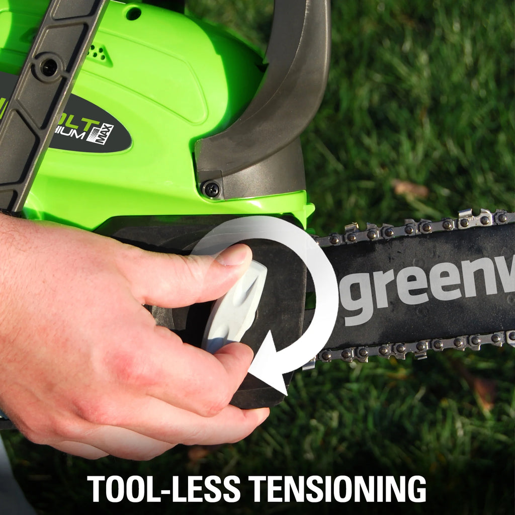 Tronçonneuse sur batterie Greenworks 12 40 V