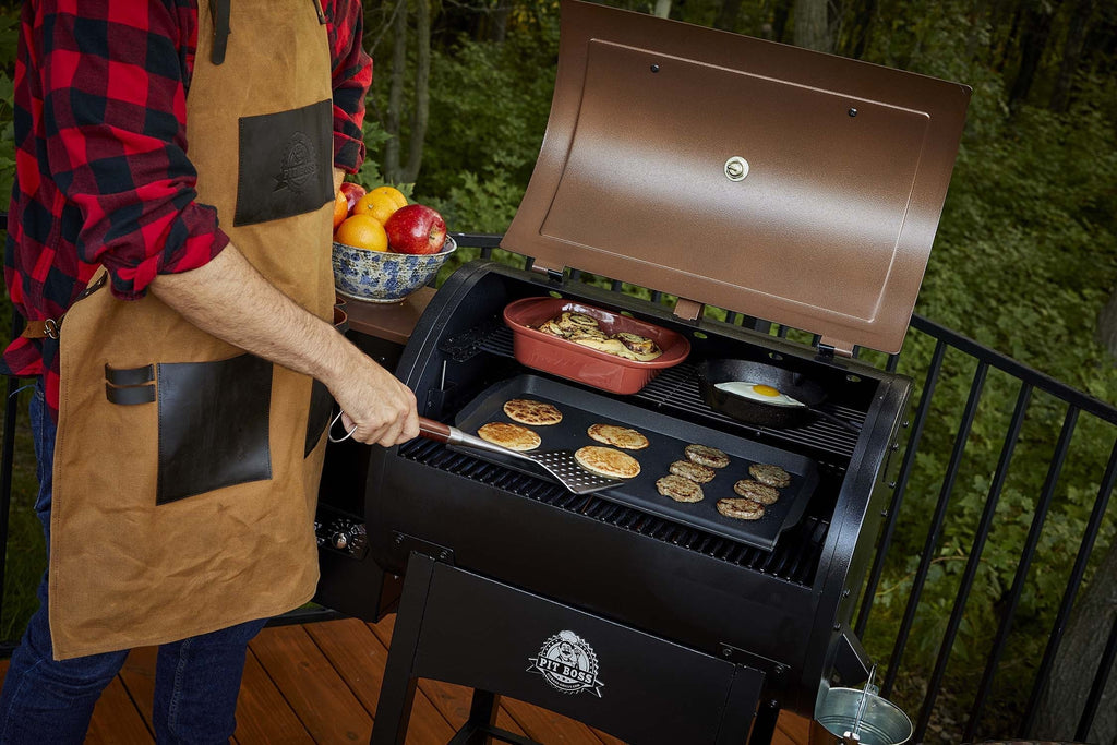 Barbecue à granulés et au bois Pit Boss 700 Classic avec gril à flammes