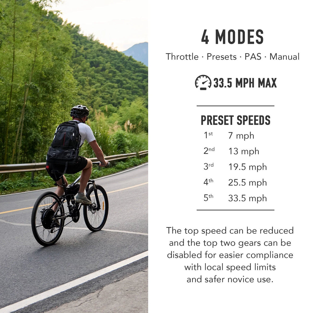 Kit de conversion de vélo électrique Viribus pour roue arrière 26, moteur-roue 1000 W, écran LCD, kit DIY pour vélo électrique