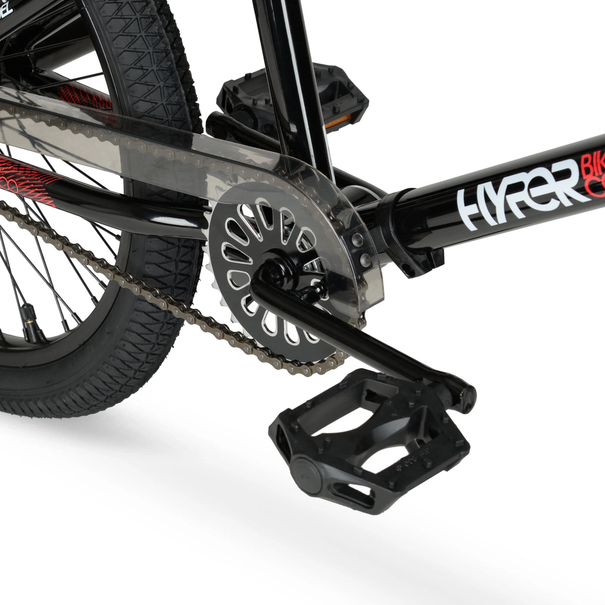 20 Hyper Bicycles Vélo BMX Spinner pour garçon, Noir, Tranche d'âge 8 à 13 ans, Enfant, Préadolescent
