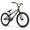 Vélo BMX HX Cruiser 24 pouces pour garçons, noir/jaune