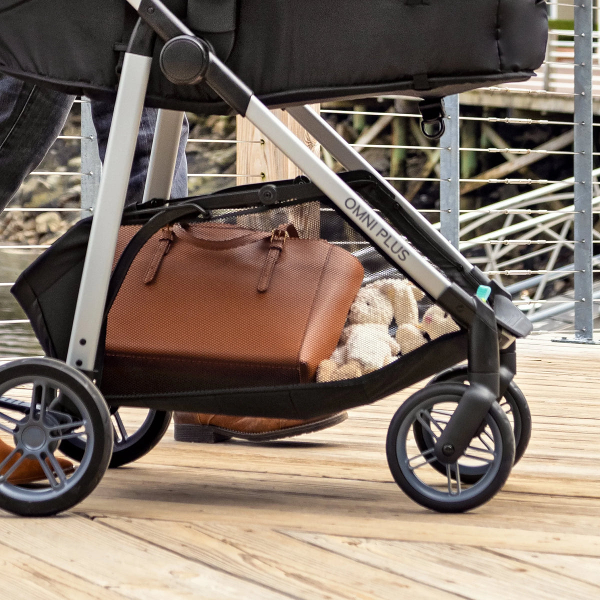 Système de voyage modulaire Evenflo Omni Plus avec siège auto pour bébé LiteMax Sport, gris Mylar, unisexe