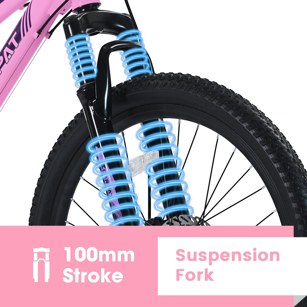 Vélo tout-terrain Ecarpat 26 pouces pour adultes et femmes, freins à disque doubles Shimano, 21 vitesses, suspension intégrale, pour trajets quotidiens et sport en plein air, plusieurs coloris