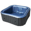 Mspa-USA Spa gonflable carré pour 6 personnes avec système de massage à jets d’air