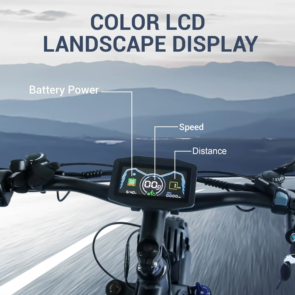 Peak 5000W-Electric-Bike for Adults-Men, Dual-Motor-Ebike 50MPH-Hunting-Ebike, 60V 25AH Long Range Dirtbike, 26 x 4.0 Fat-Tire-Electric-Bicycle,AWD 21-Speed Mountain Bike for Off-Road Snow Sand