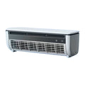 Ventilateur climatisant mural sans perçage 2025 - Climatiseur portable à recharge sans fil - Refroidissement instantané en 10 secondes pour cuisine, chambre et bureau - Système de refroidissement mural compact et peu encombrant