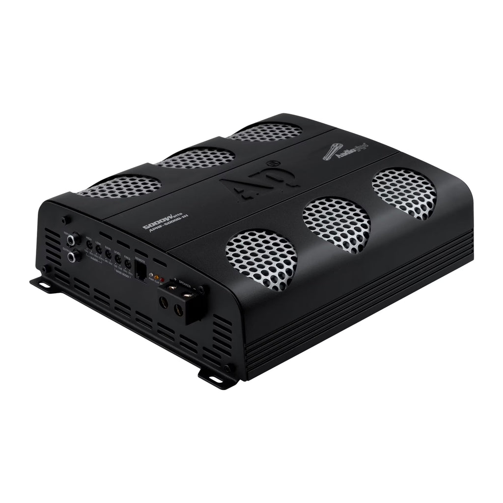 Amplificateur auto monobloc Audiopipe APHF-5000D-H1 5000 W max, pleine bande, classe D