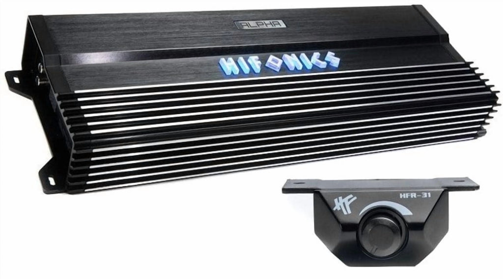 Hifonics A2500.5D Amplificateur voiture 5 canaux Classe-D 2500W & Kit AMP 4 jauges