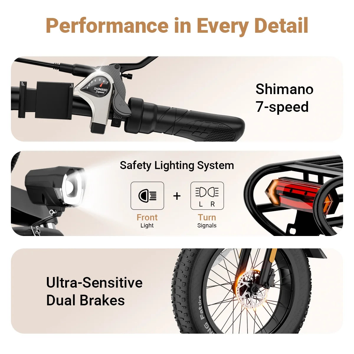 Vélo électrique pliable Luckeep X1 Lite pour adultes, moteur de 1 500 W en crête, batterie amovible de 720 Wh, autonomie de 60 mi à 28 mi/h, vélo électrique tout-terrain à pneus larges 20 × 4 avec suspension avant, vélo électrique de montagne