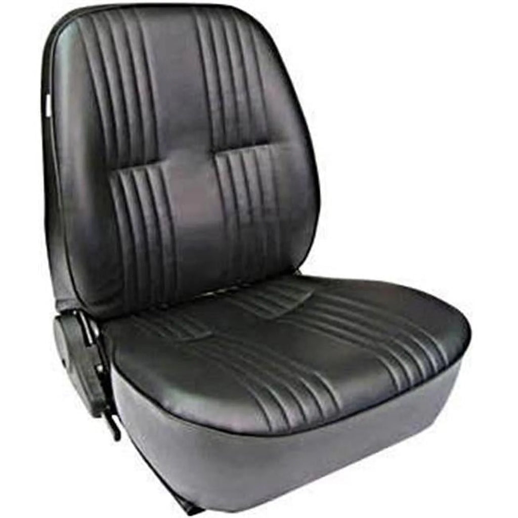 Siège inclinable gauche en vinyle noir ProCar by Scat 80-1400-51L Série LOWBACK 1400