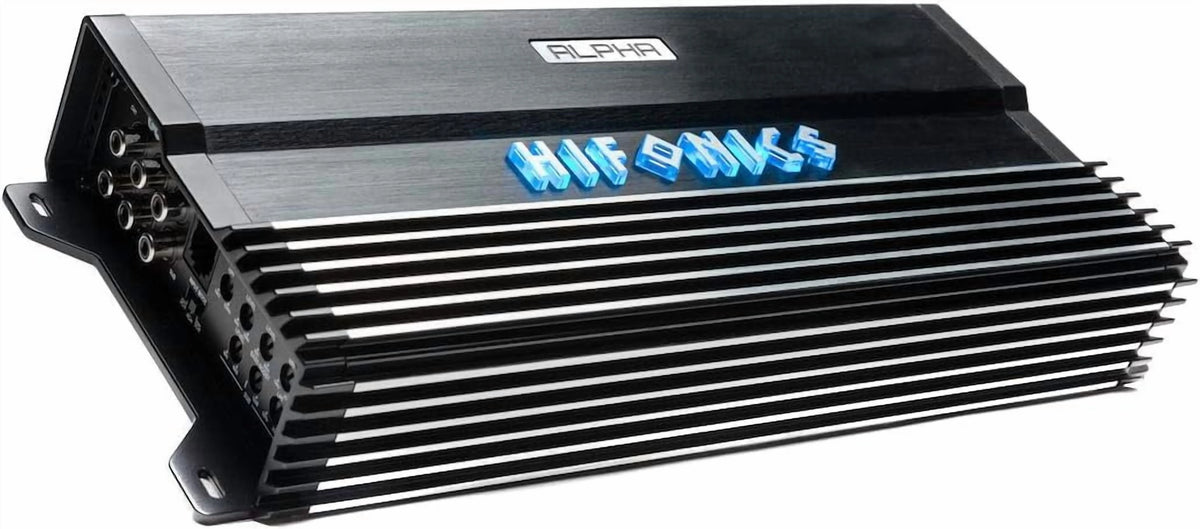 Hifonics A2500.5D Amplificateur voiture 5 canaux Classe-D 2500W & Kit AMP 4 jauges