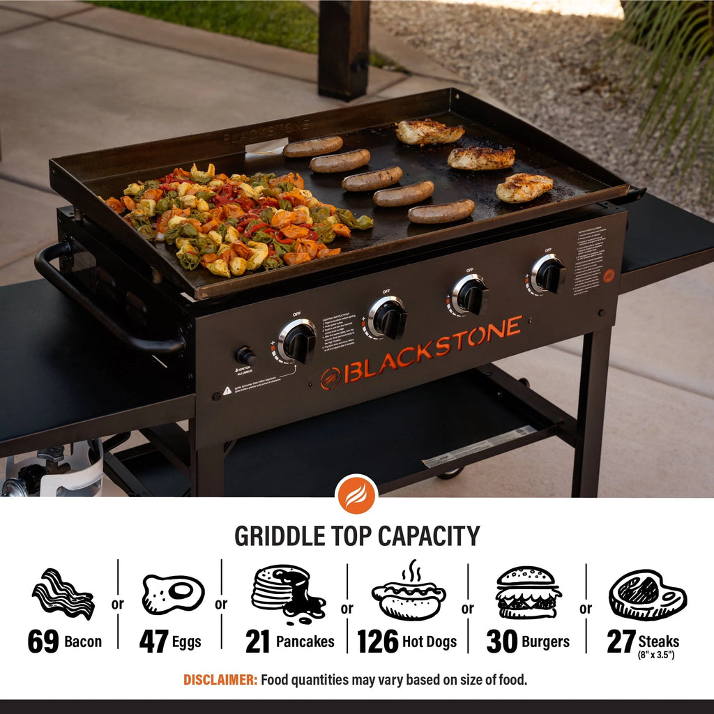 Station de cuisson avec plaque Blackstone 36