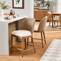 Tabourets de bar hauteur comptoir My Texas House Saylor, lot de 2