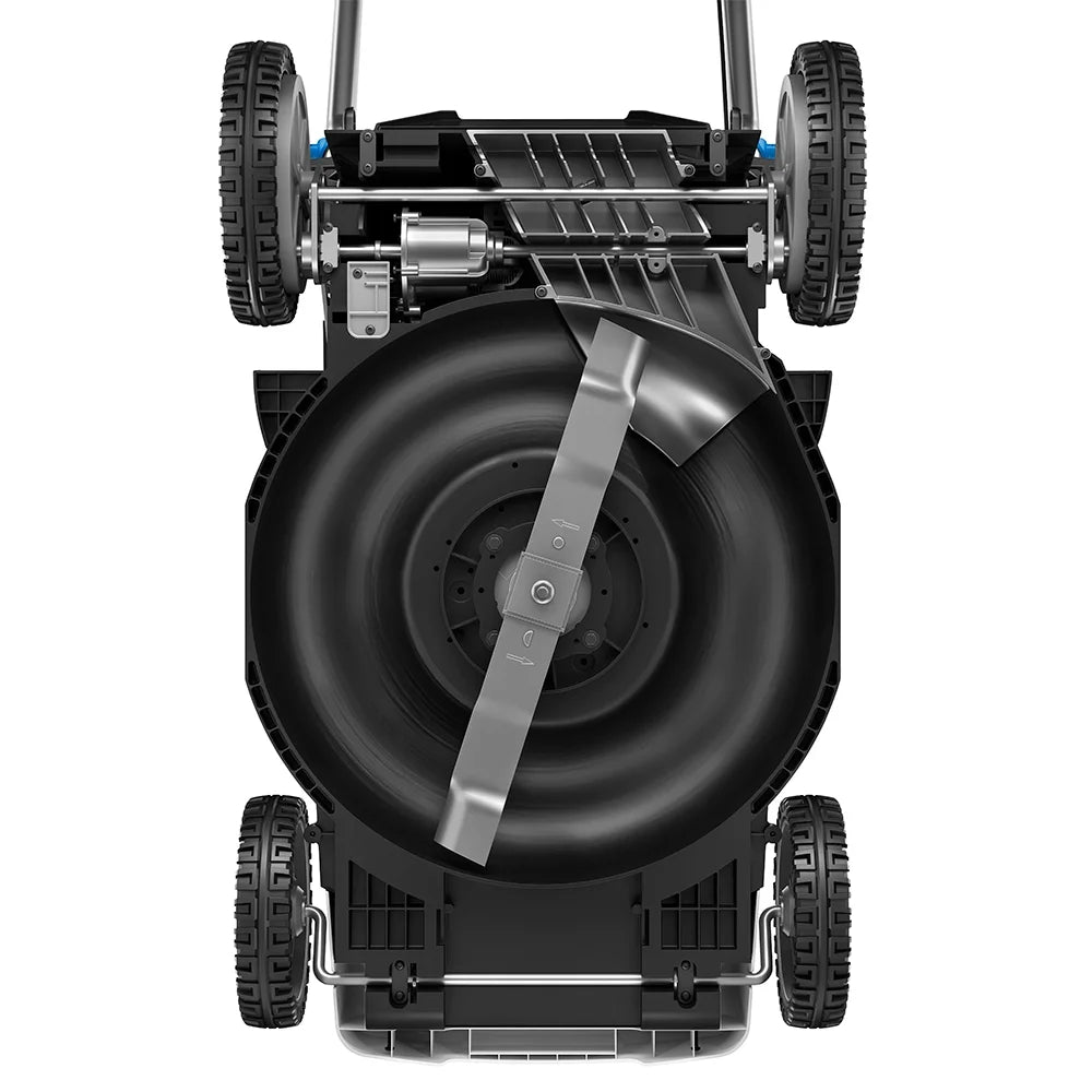 Kit de tondeuse autotractée sans balais HART 40 volts de 20 pouces, (1) batterie lithium-ion 6,0 Ah