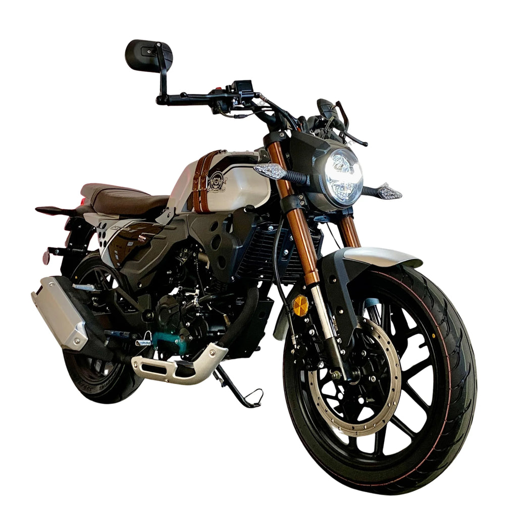 Moto Lifan KPM 200 | Café Racer 200 cc à injection électronique | Moto de route à 6 vitesses