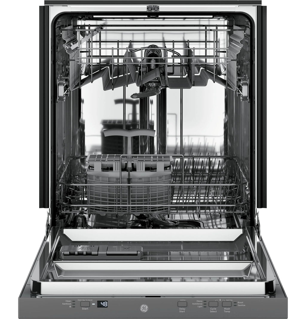 Lave-vaisselle encastrable entièrement intégré GE Appliances GDT225SSLSS de 24 pouces en acier inoxydable