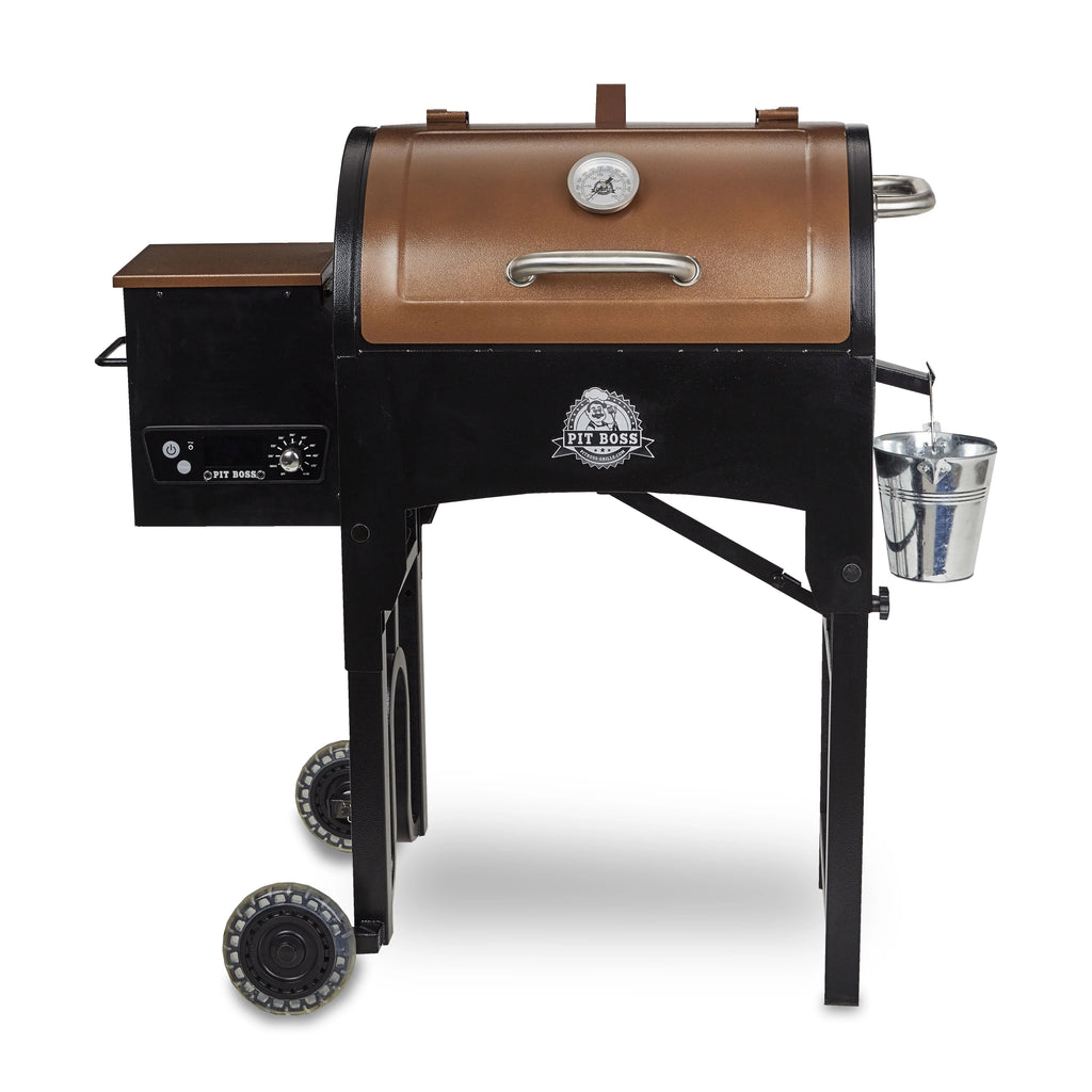 Pit Boss 340 po² Barbecue à granulés portable avec hayon et pieds pliables