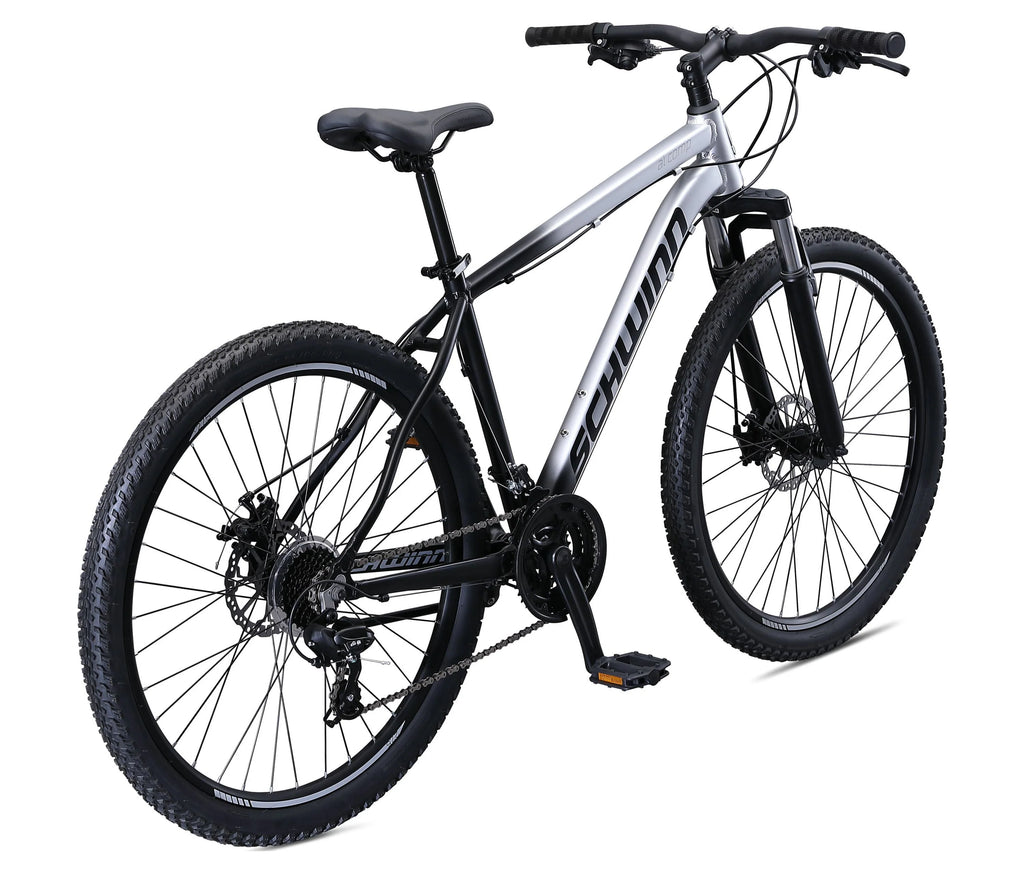 Vélo tout-terrain Schwinn AL Comp 27,5 pouces pour homme, vélo pour adulte 21 vitesses, gris