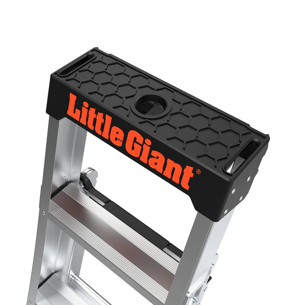 Little Giant King Kombo 5'-8' Échelle combinée 3-en-1 en aluminium, Type 1A - Capacité de 300 lb, Portée de 11 pi 4 po