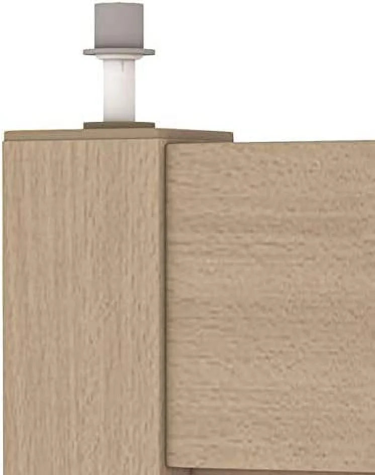 Porte intérieure pliante en bois de pin massif LTL Home Products Pinecroft Tuscany, en verre décoratif/panneau en relief, 24 x 80, pin brut 24 x 80 pouces
