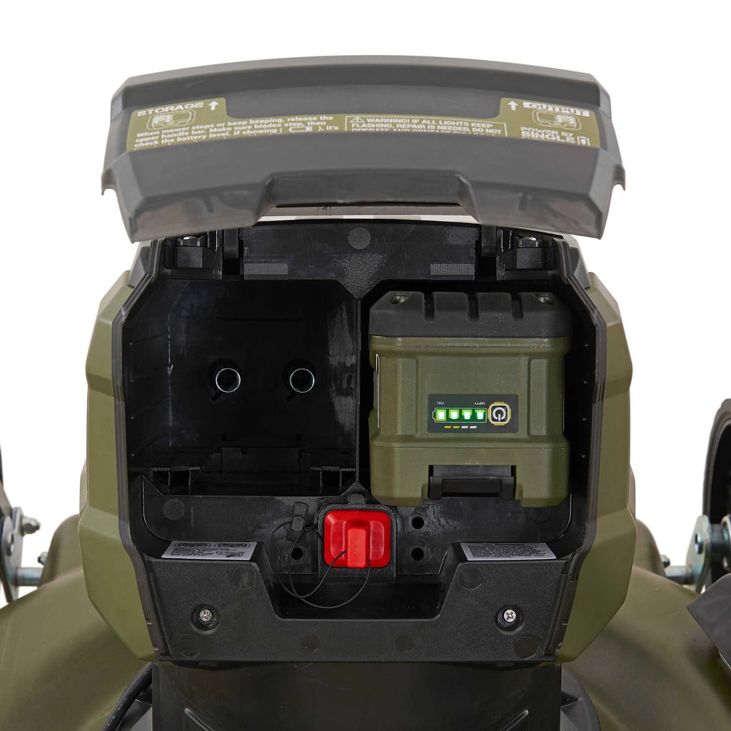 Tondeuse à gazon autotractée sans fil FULL BOAR 80V sans balais de 20 po, batterie 2,5 Ah et 1 chargeur inclus