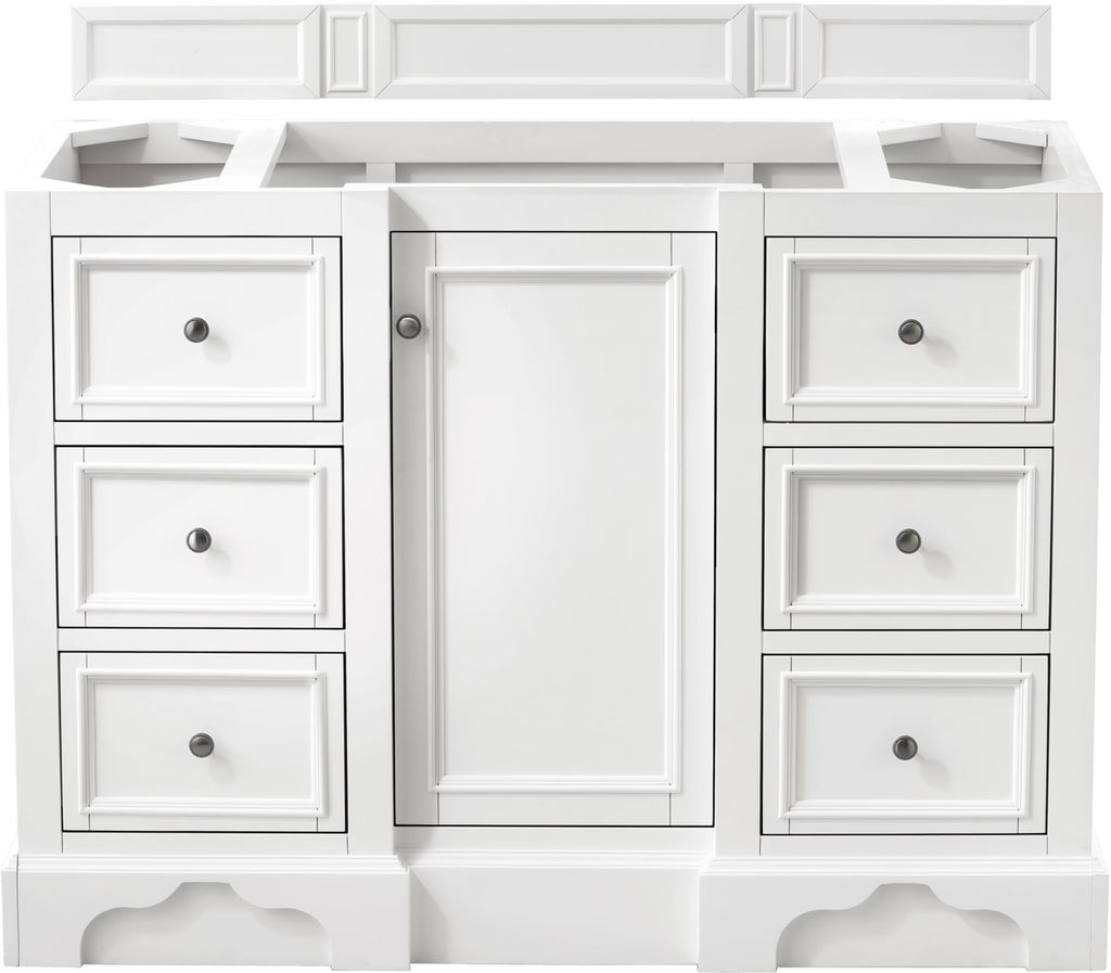 James Martin Vanities 825-V48 De Soto 50 Meuble-lavabo en bois sur pied simple uniquement -