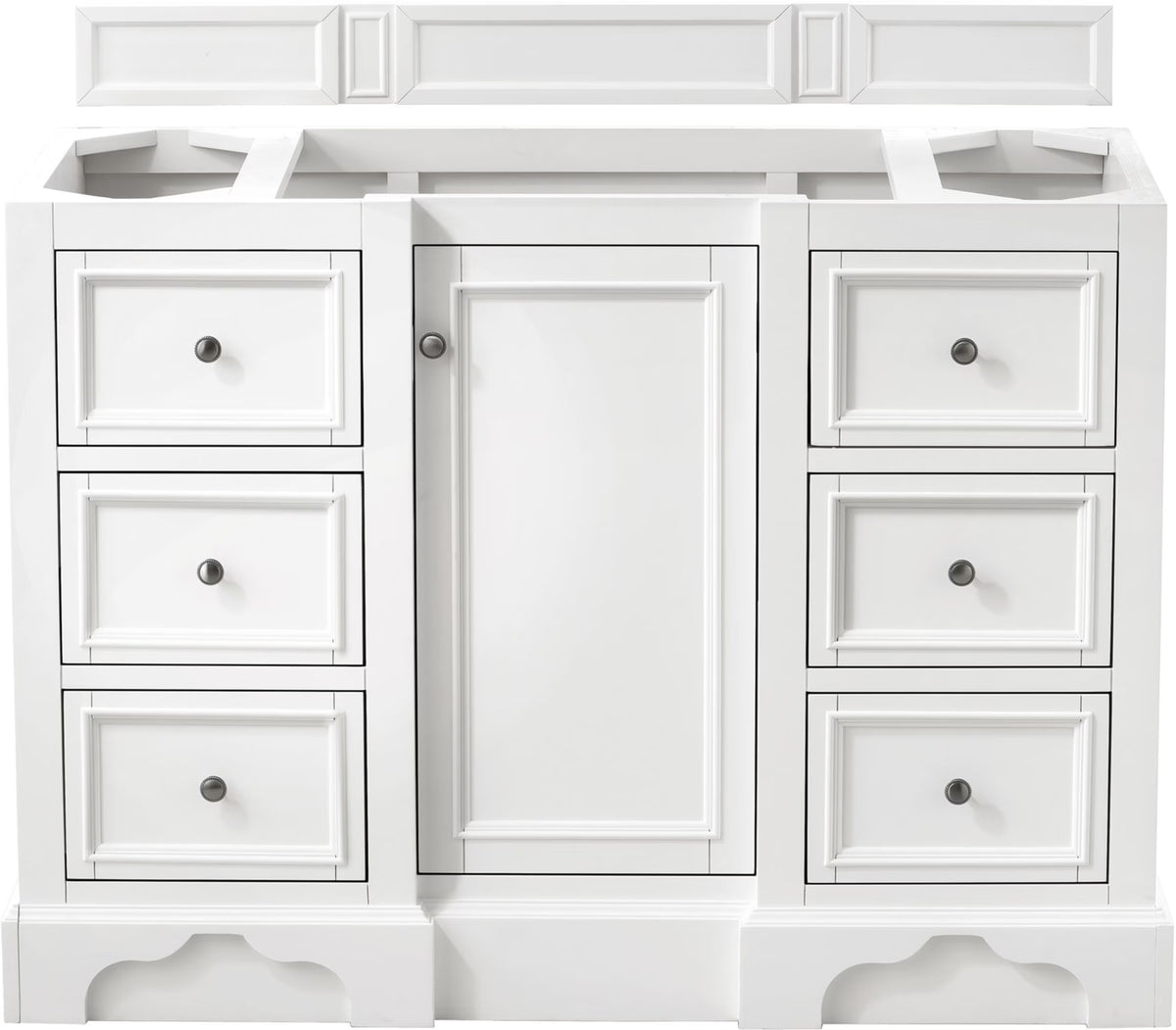 James Martin Vanities 825-V48 De Soto 50 Meuble-lavabo en bois sur pied simple uniquement -