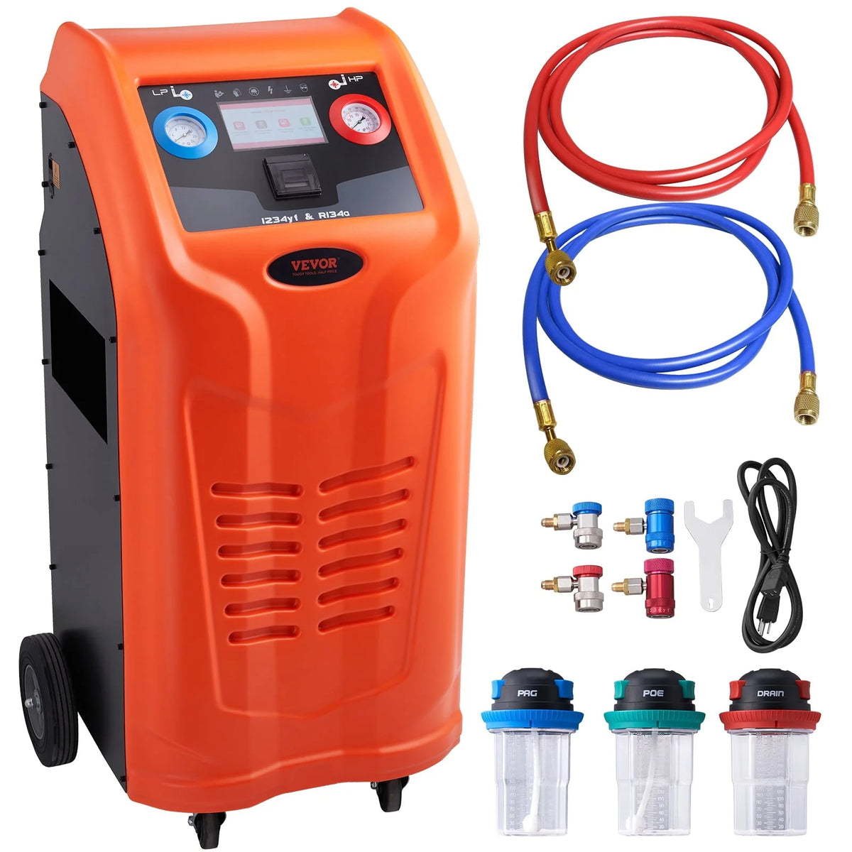 Machine de récupération et de recharge de réfrigérant BENTISM entièrement automatique pour R134a et R1234yf