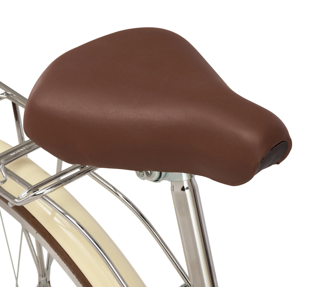 Vélo hybride Schwinn Admiral 700c pour adulte, Vélo pour femme 7 vitesses, Crème