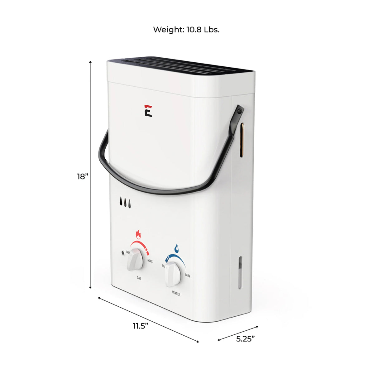 Chauffe-eau instantané d’extérieur portable Eccotemp L5 avec pompe 12 V et filtre
