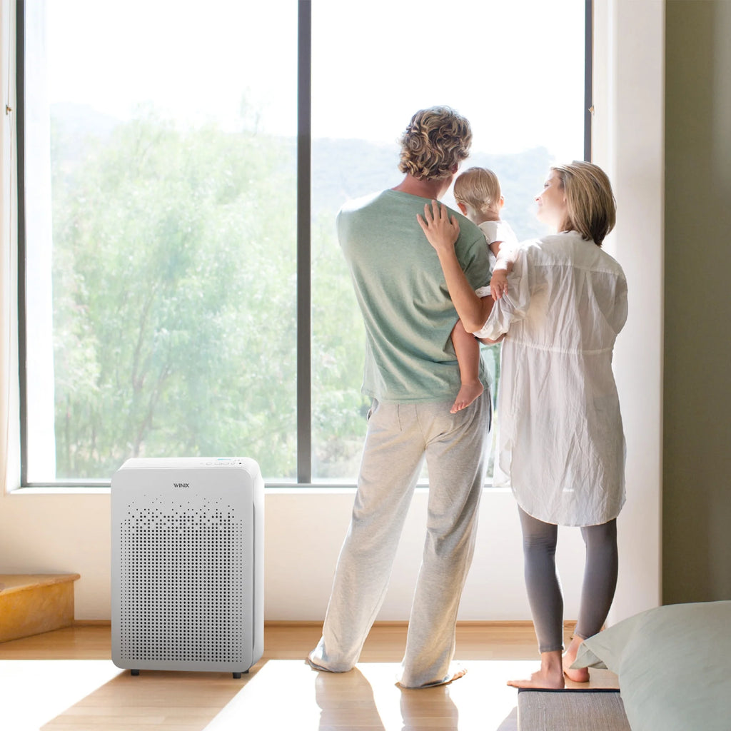 Purificateur d’air Winix C545 reconditionné avec filtre HEPA véritable et filtre à charbon, capture la fumée, les allergènes et les odeurs