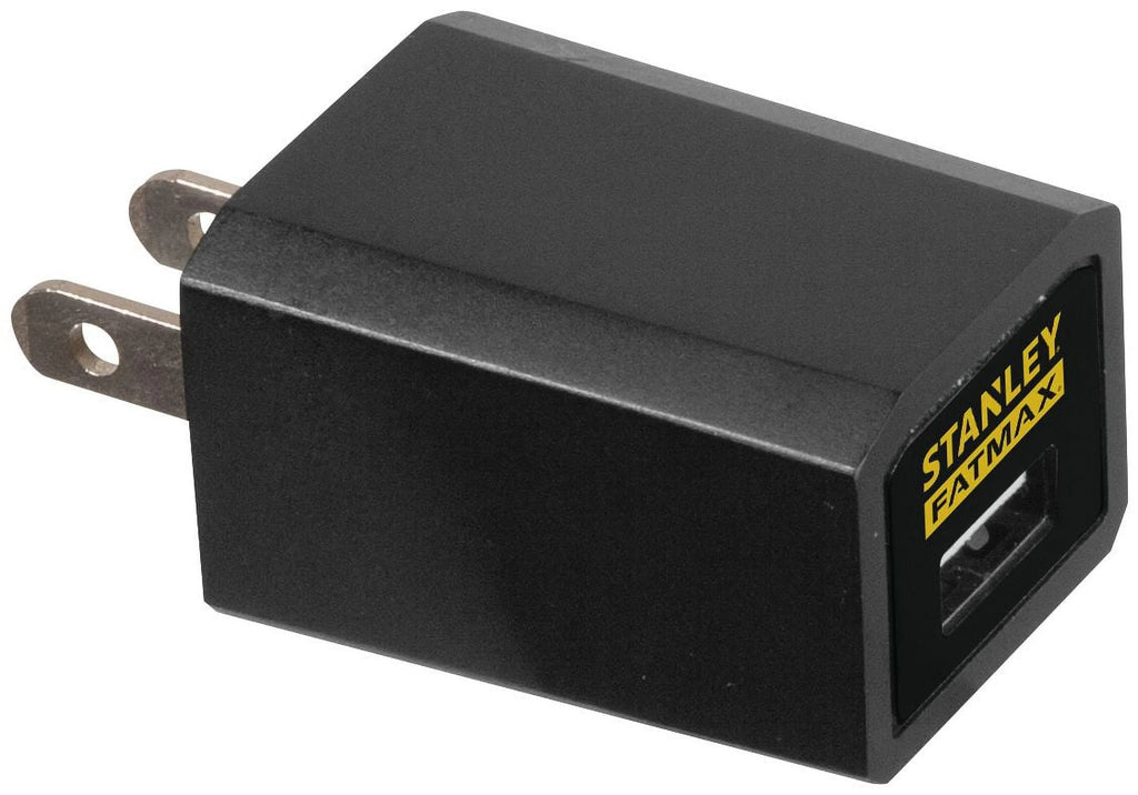 Booster de batterie au lithium Stanley FatMax 1800A avec entrée/sortie USB-C PD 30W et sortie USB-A 15W, pinces incluses