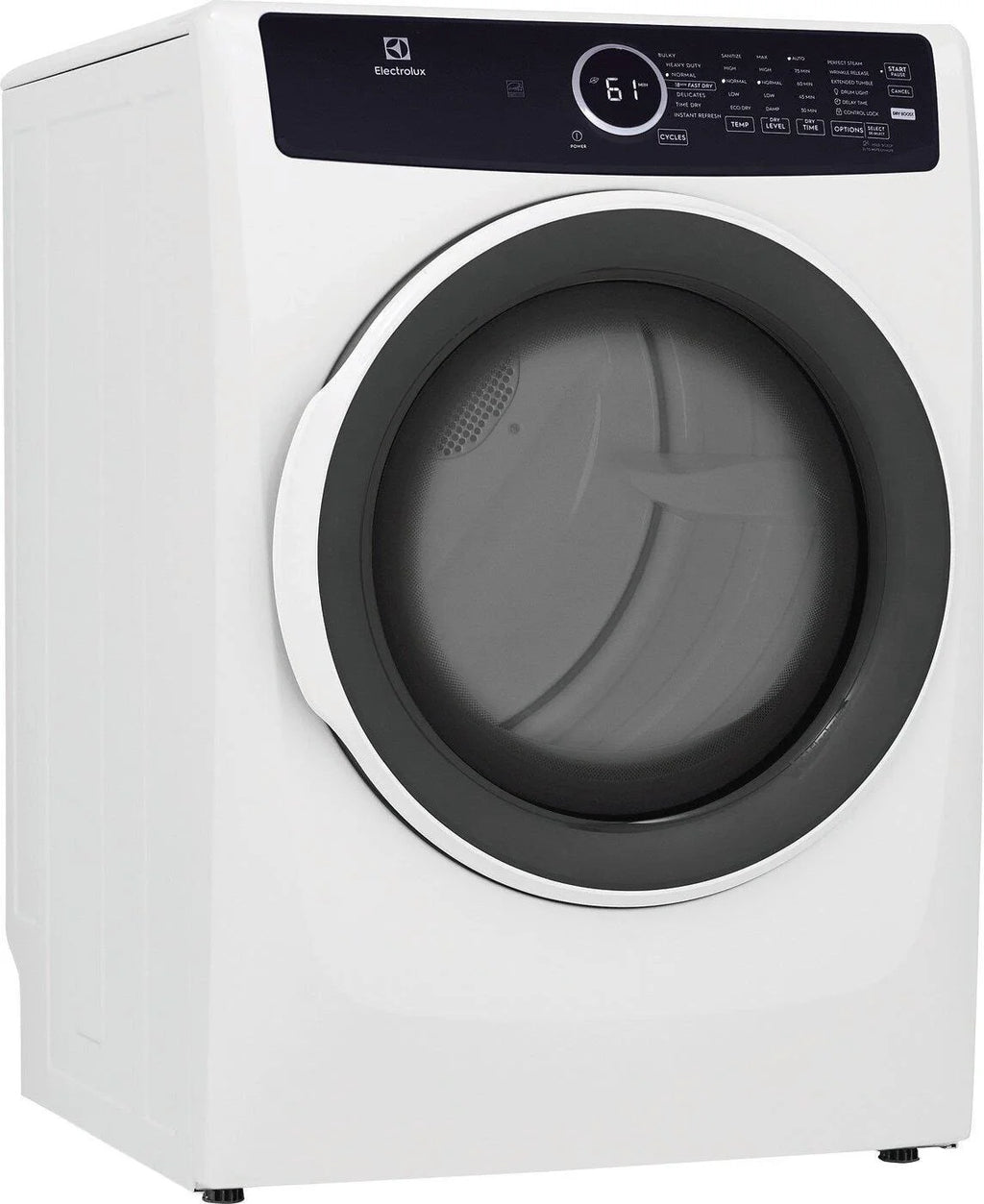 Sèche-linge électrique Electrolux à chargement frontal Perfect Steam avec rafraîchissement instantané, 8,0 pi³