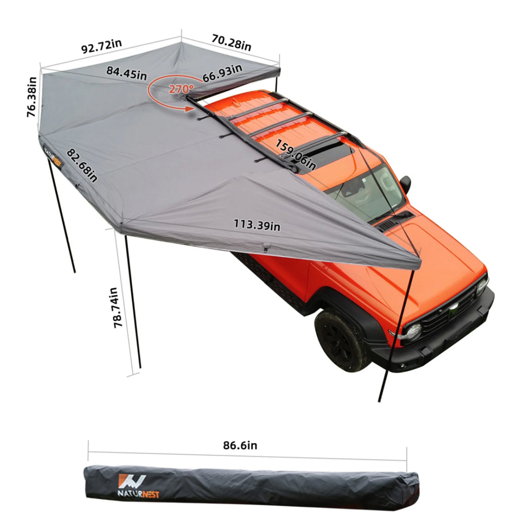 BAMACAR Scooter de mobilité pliant à 3 roues, léger pour seniors et adultes, 300 lb, scooter électrique tout-terrain portable pour personnes à mobilité réduite, scooters de mobilité pliables et compacts, noir
