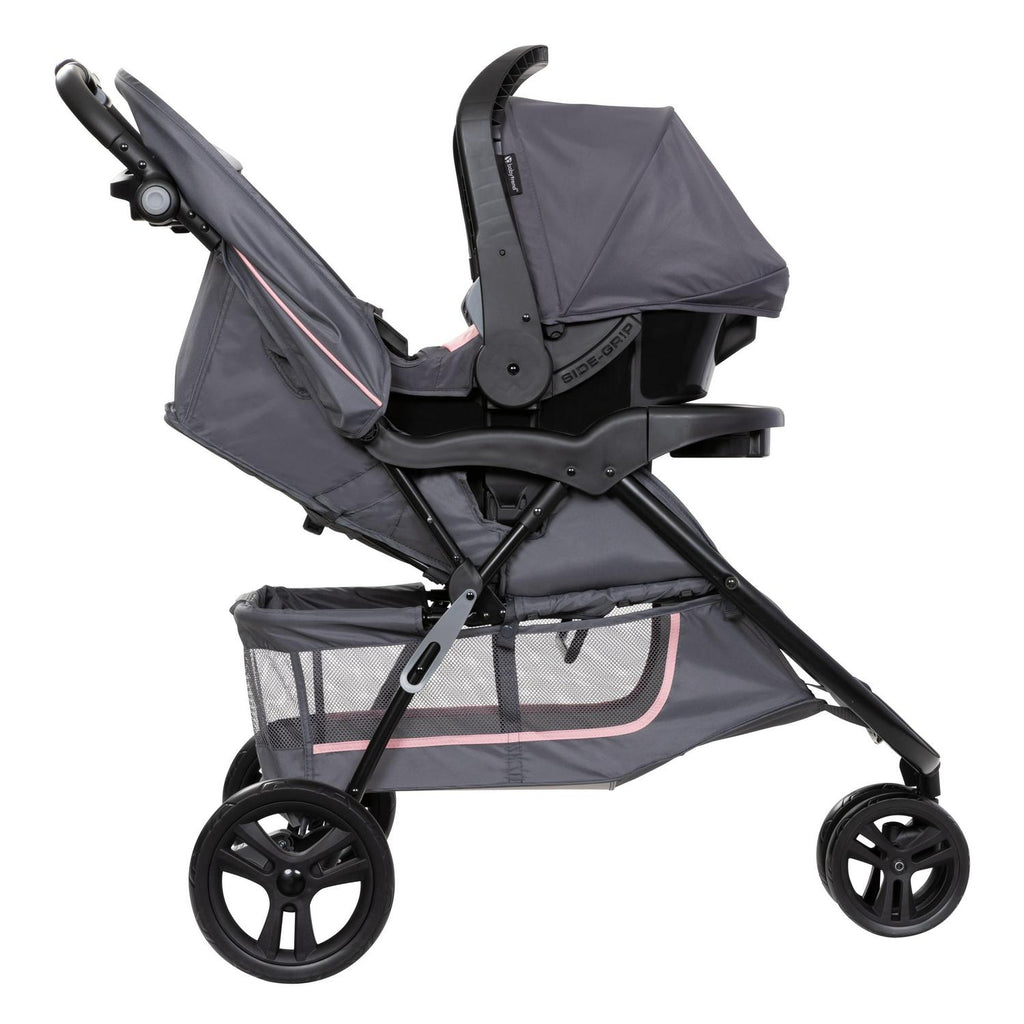 Poussette système de voyage Baby Trend EZ Ride - Flamant rose