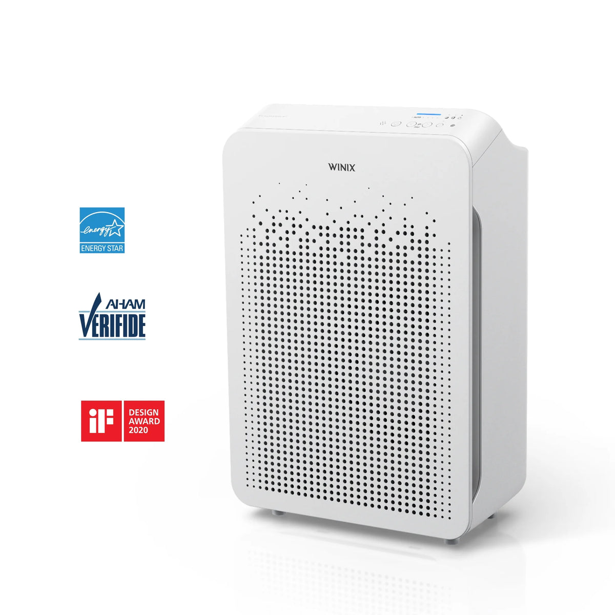 Purificateur d’air Winix C545 reconditionné avec filtre HEPA véritable et filtre à charbon, capture la fumée, les allergènes et les odeurs