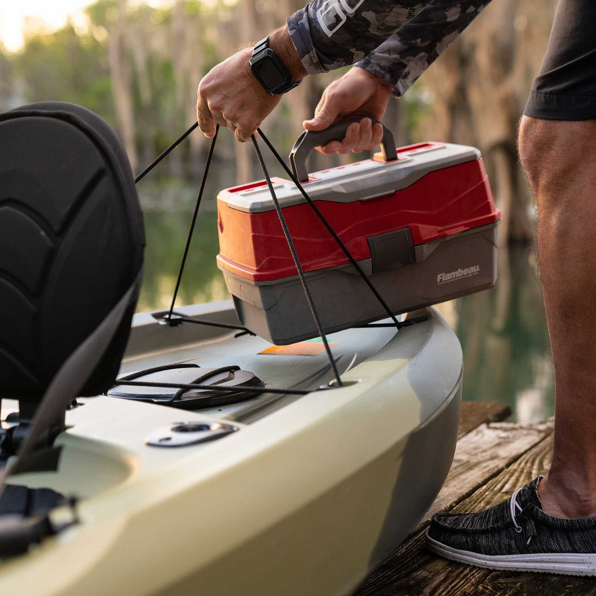 Kayak de pêche Lifetime Tamarack Angler 10 pi, Volcano Fusion (91340)