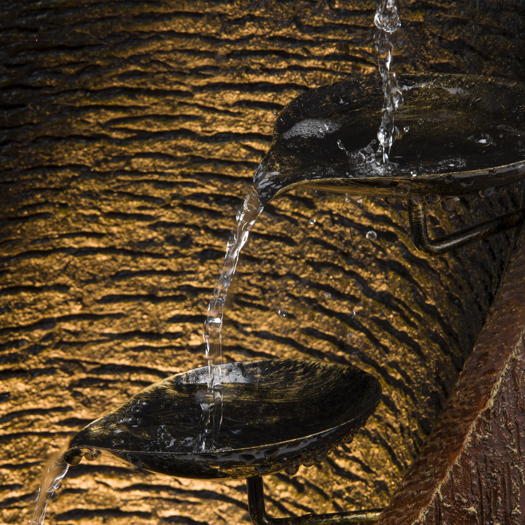 Fontaine à étages en fibre de verre pour intérieur et extérieur Alpine Corporation 43