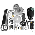 Kit moteur 2 temps 50cc UBesGoo compatible avec la plupart des vélos à 26 ou 28 pouces avec cadre en V pour vélo tout-terrain et vélo de route, moto à essence motorisée