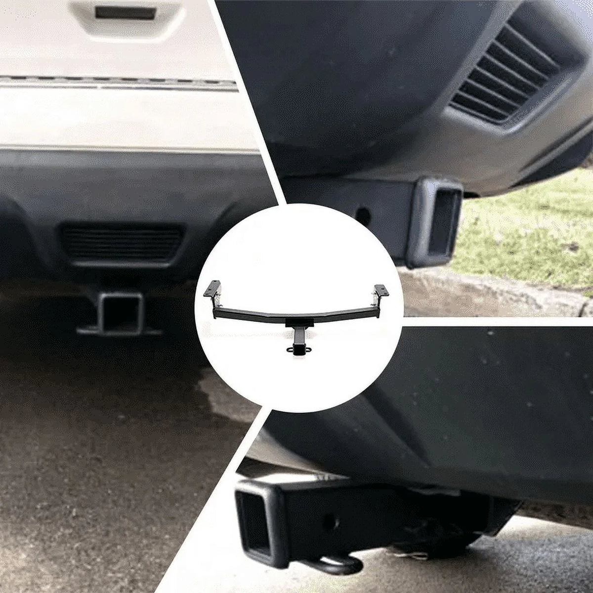 Attelage de remorque de classe 3 avec récepteur d’attelage de 2 po pour Nissan Rogue S / SL / SV 2008 à 2020