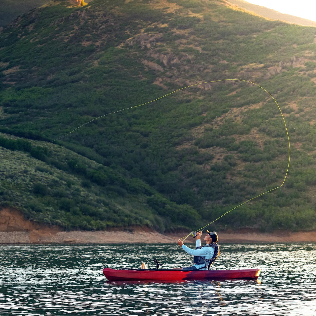 Kayak de pêche Lifetime Tamarack Angler 10 pi, Volcano Fusion (91340)