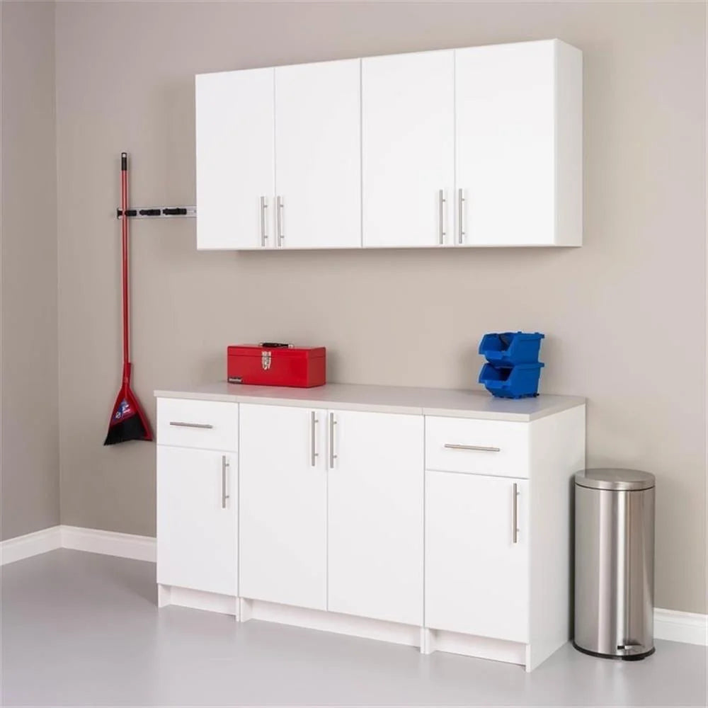 Ensemble de 2 armoires murales en bois Home Square, blanc