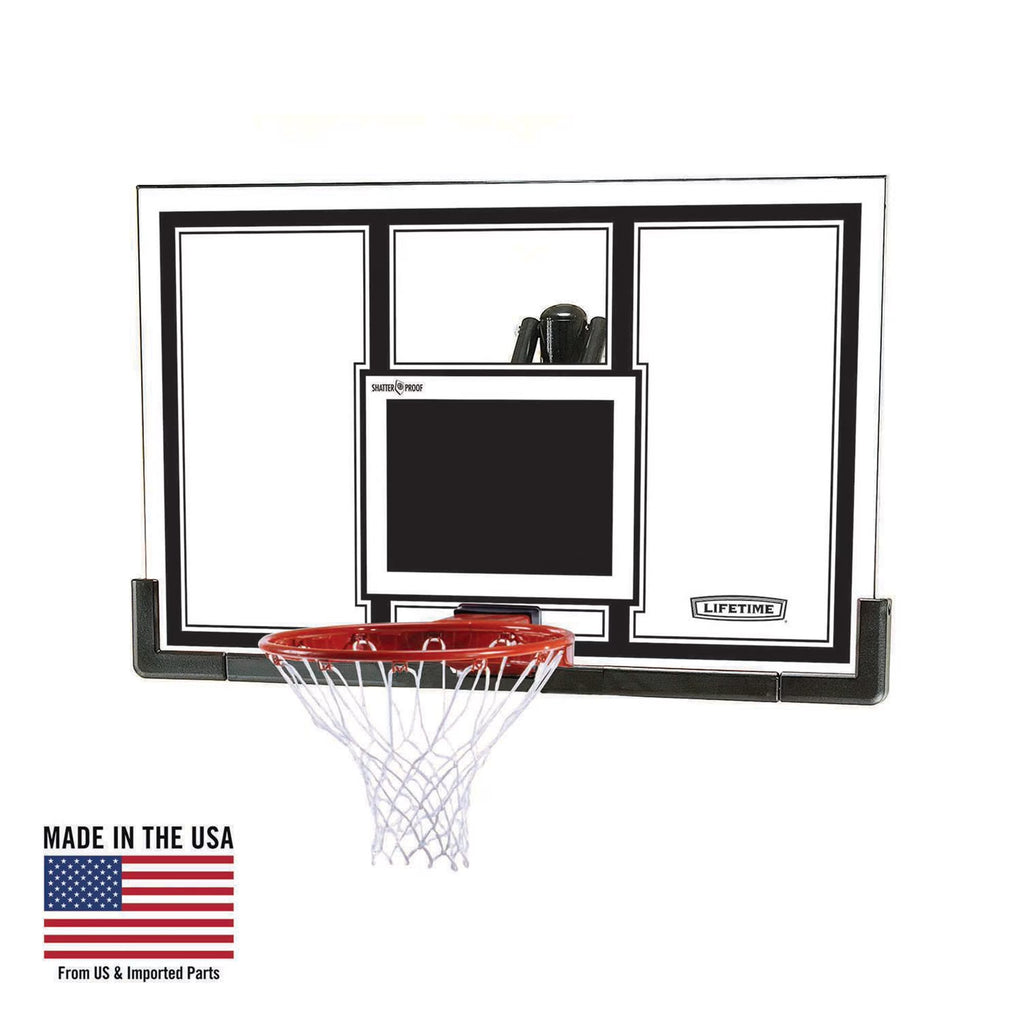 Kit complet de panneau et de cercle de basket-ball d’intérieur/extérieur Lifetime New (polycarbonate de 54 pouces) - 71526