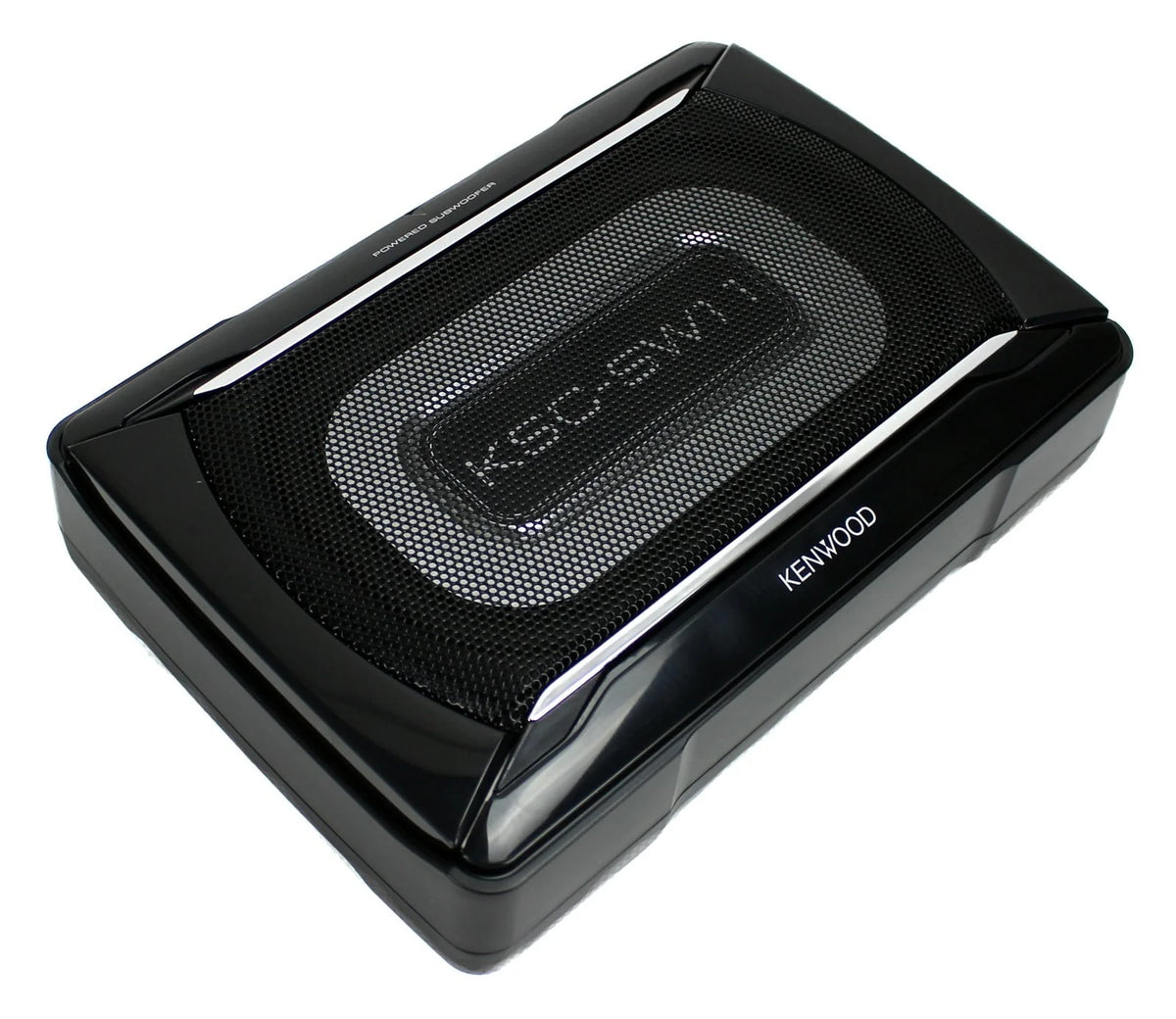Caisson de basses compact amplifié Kenwood KSC-SW11 de 150 watts avec télécommande