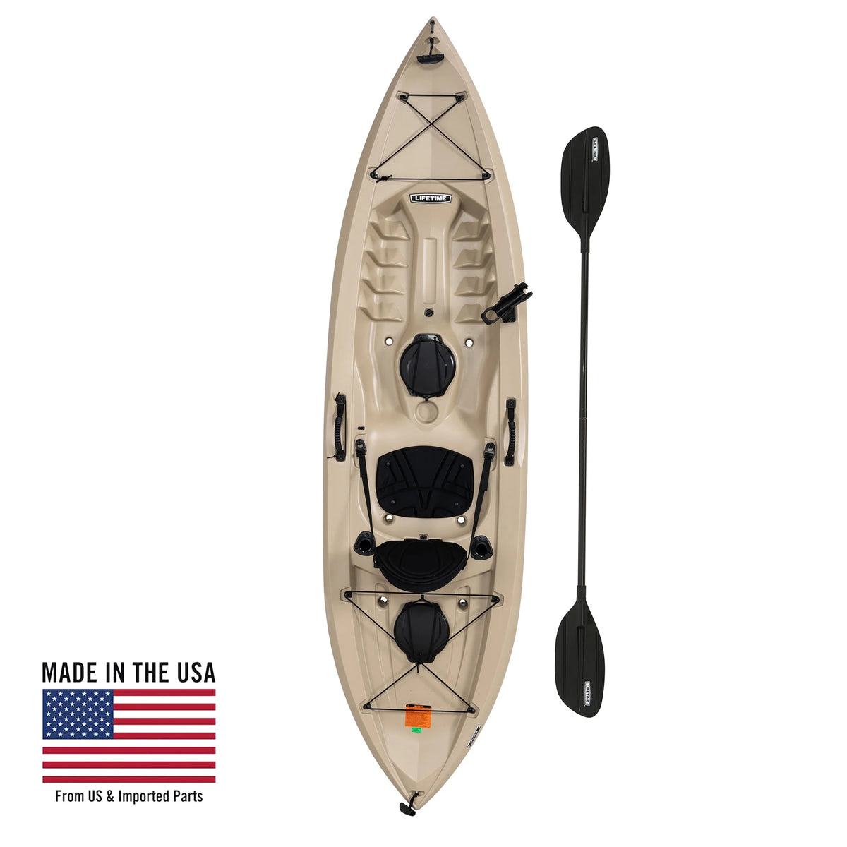 Kayak de pêche Lifetime Tamarack Angler 10 pi, Volcano Fusion (91340)