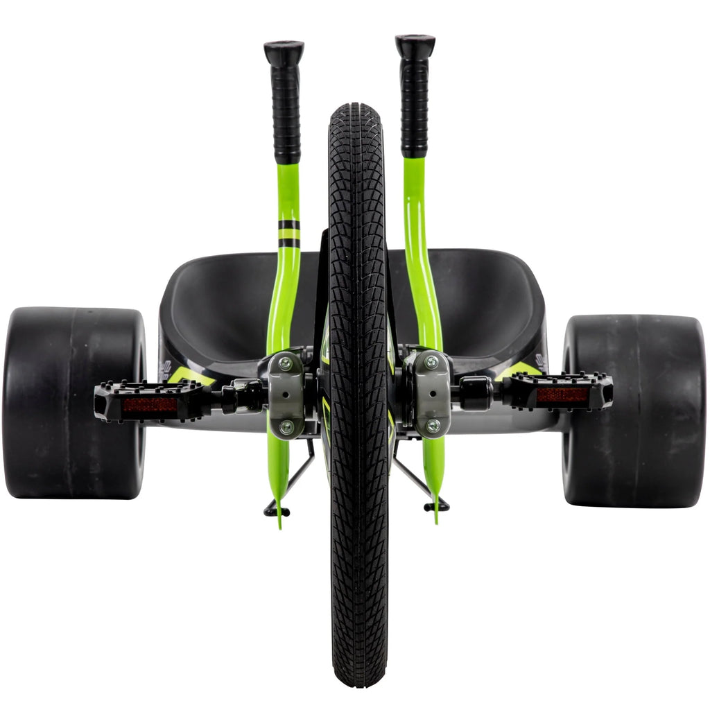 Tricycle Huffy Green Machine à 3 roues de 20 pouces, vert et gris