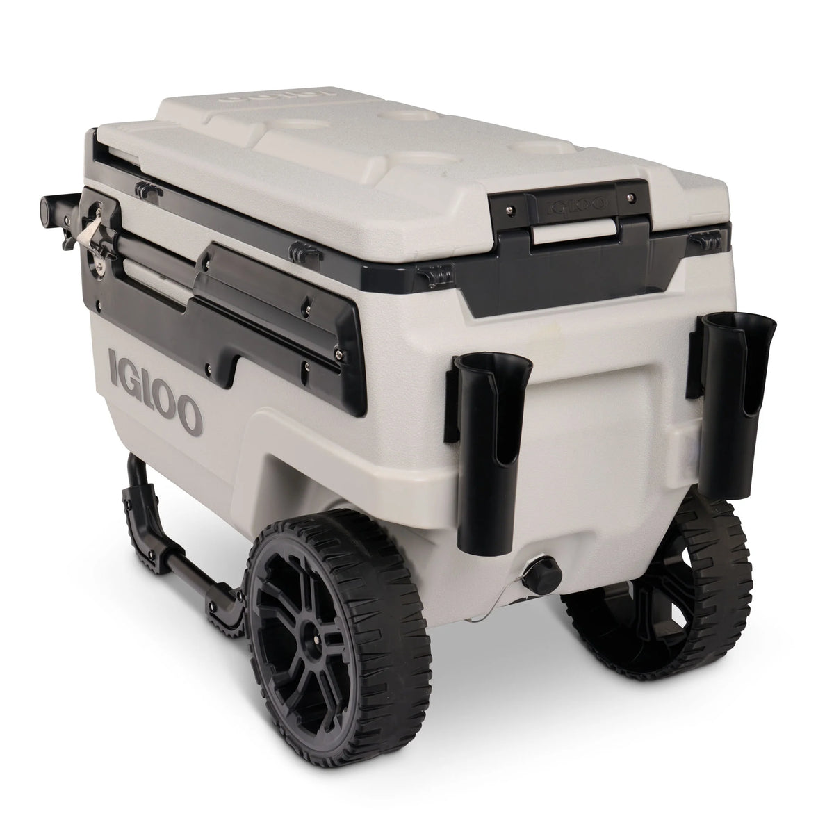 Glacière à roulettes Igloo Trailmate Journey 70 QT, Gris Carbonite